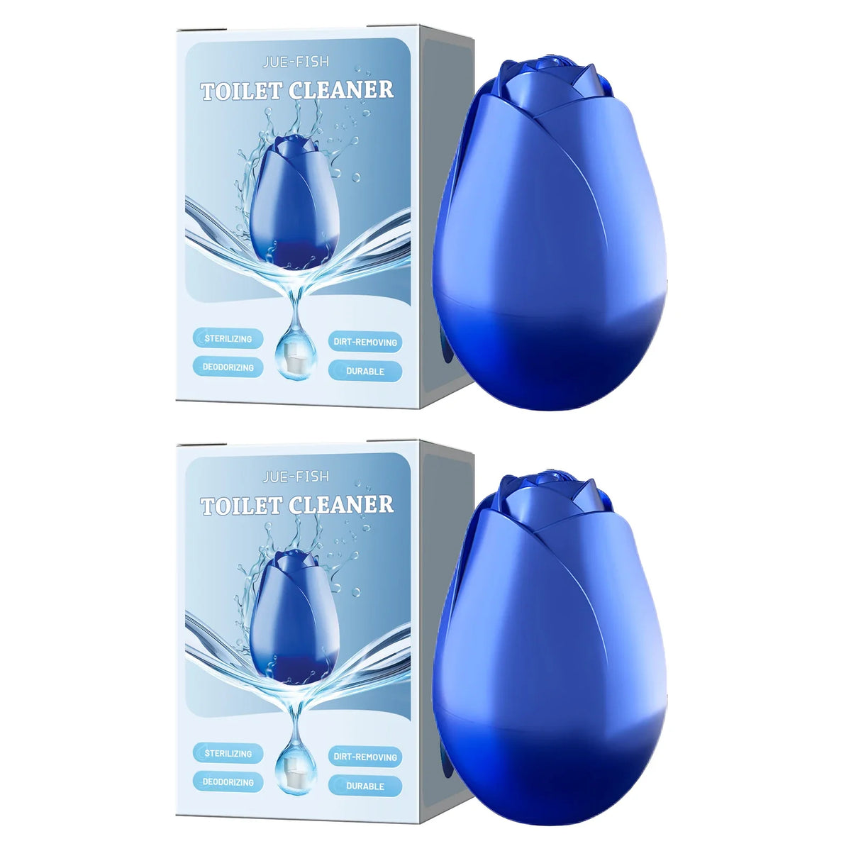 Toilet Tank Cleaner Tablets – Fresh Scent & Scale Removal Toilet Tank Cleaner Qme 2pcs Boxed