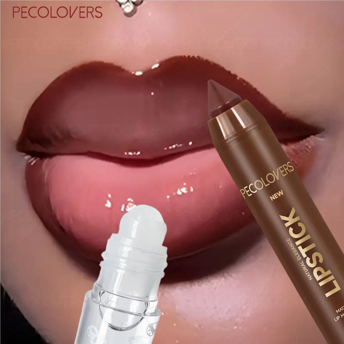 Hydrating Lip Gloss Liner – 3D Precision, Long-Lasting Wear Lip Gloss Liner Qme