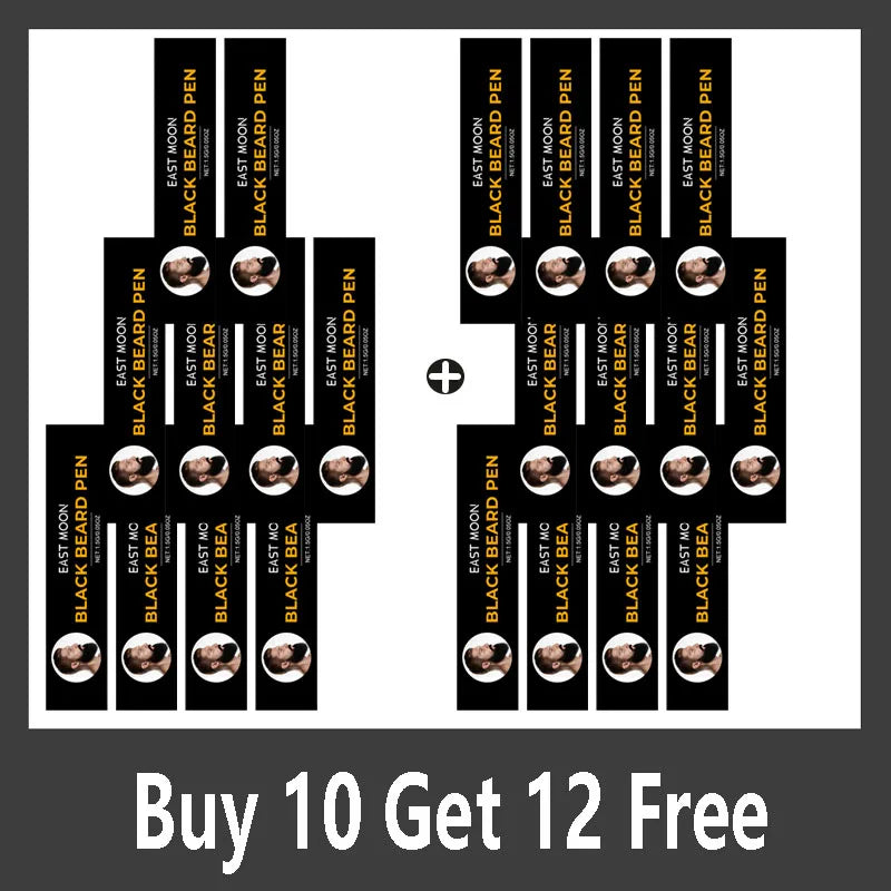 Instant Beard Filler Pen & Comb – Waterproof Moustache Enhancer Beard Filler Pen Qme Buy 10 Get 12 Free