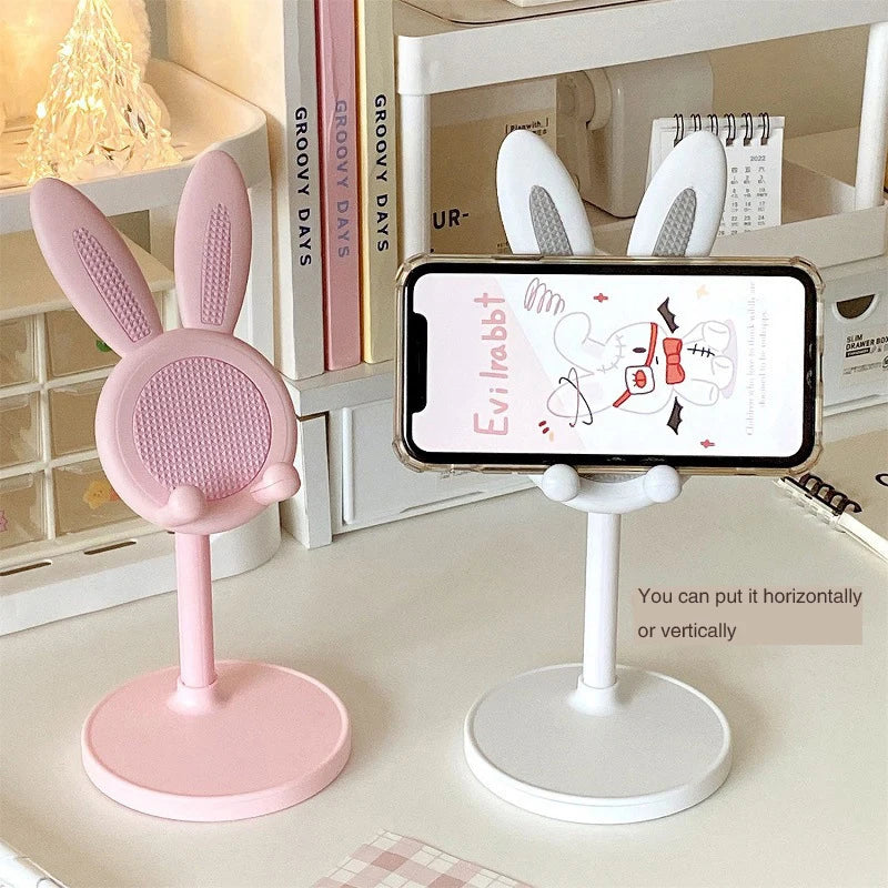 Rabbit Desktop Phone Stand Holder – iPhone 13 14 & Samsung Phone Stand Qme