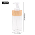 300ml Refillable Foaming Soap Dispenser – Portable & Reusable Foaming Soap Dispenser Qme 500ml wood