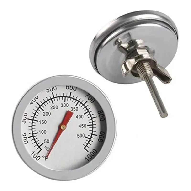 Stainless Steel Oven Thermometer – BBQ & Baking Dial Gauge Oven Thermometer Qst