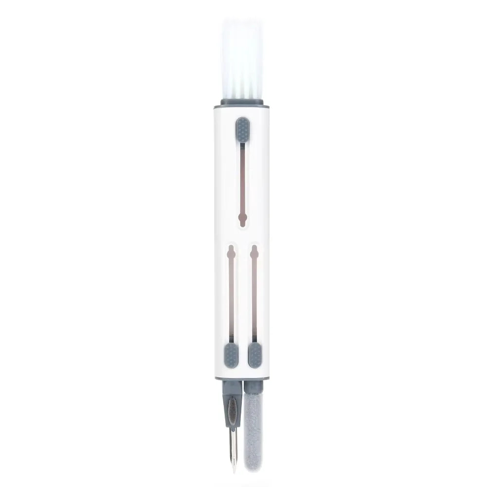 Multifunction Earbuds & Keyboard Cleaning Pen Kit Electronics Cleaning Kit Qst 1pc White