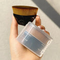 Magic Density Fiber Makeup Brush – Soft Portable Foundation Tool Foundation Makeup Brush Qme 1Pc Black