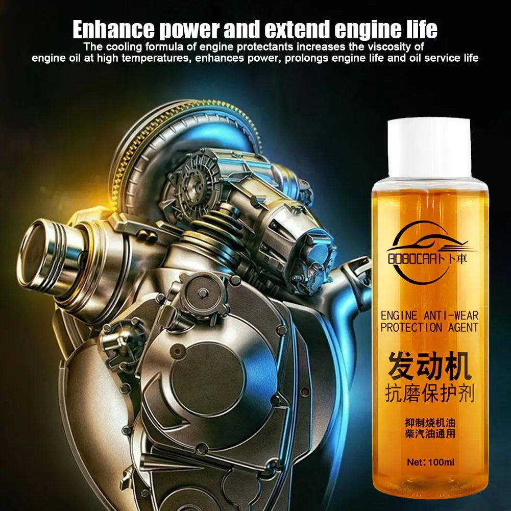 Engine Anti-Wear Additive – Friction Reducer & Quiet Engine Oil Engine Oil Additive Qme Default Title