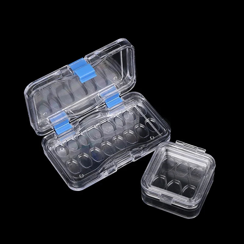 Dental Denture & Veneer Storage Box – 6 or 16 Grid Organizer Dental Storage Box Qme