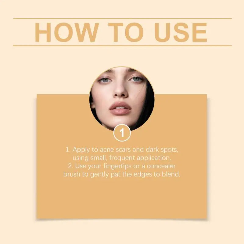 Qme BB Cream Concealer Powder – Moisturizing Full Coverage BB Cream Concealer Qme