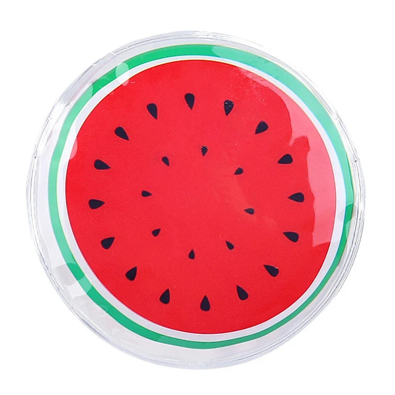 Cartoon Fruit Cooling Gel Eye Mask – Cold Compress Pad Cooling Eye Mask Qme Watermelon