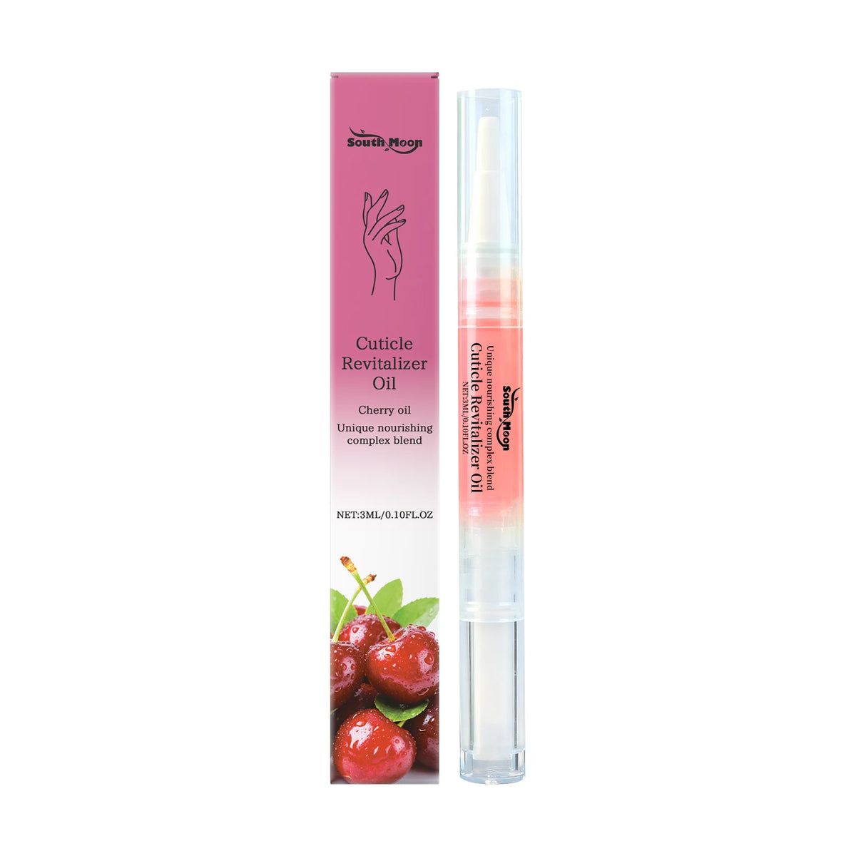 Cherry Cuticle Oil Pen – Nail Nourishment & Strengthening Treatment Cuticle Oil Pen Qst 1 PCS