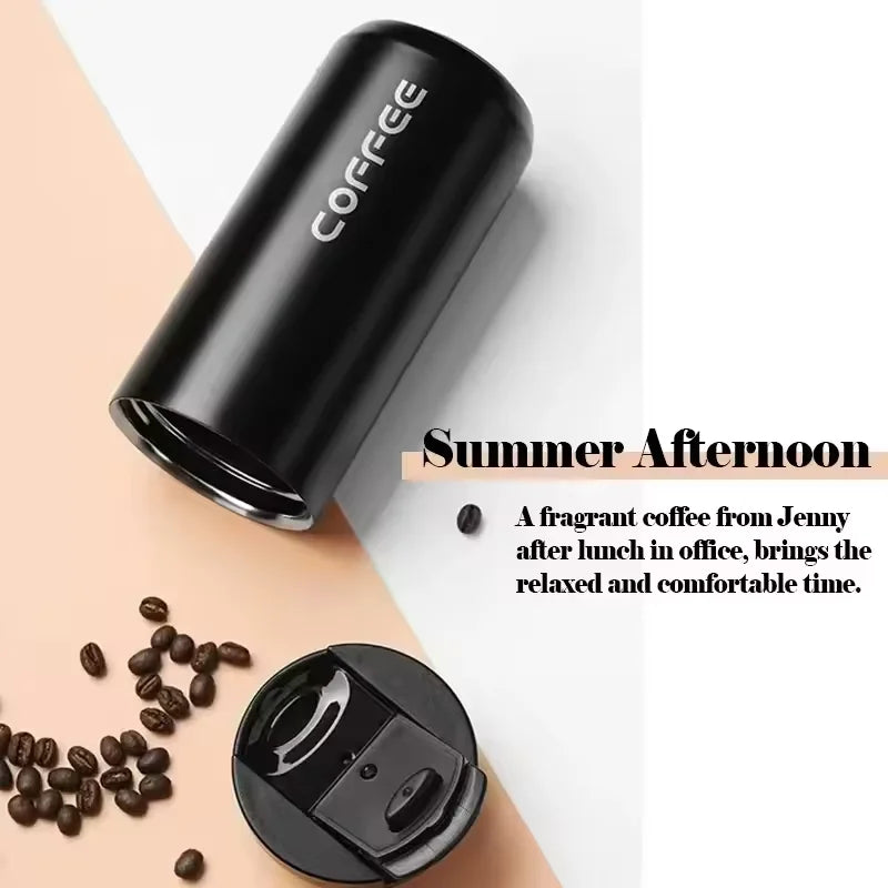 400ml Vacuum Insulated Travel Coffee Mug | Leakproof Thermos Insulated Travel Mug Qst