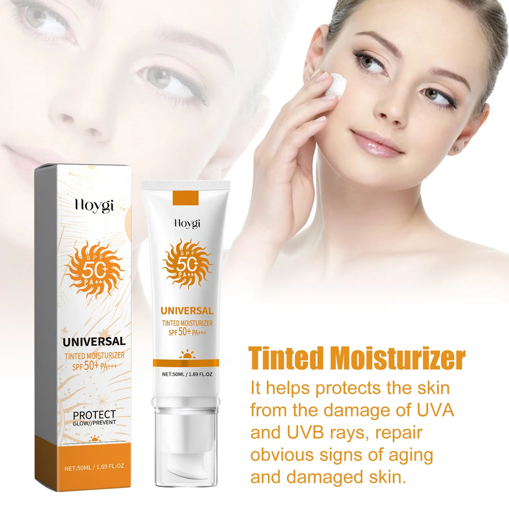 Hoygi SPF50+ Sunscreen Foundation Cream – UV & Oil Control Sunscreen Foundation Qst