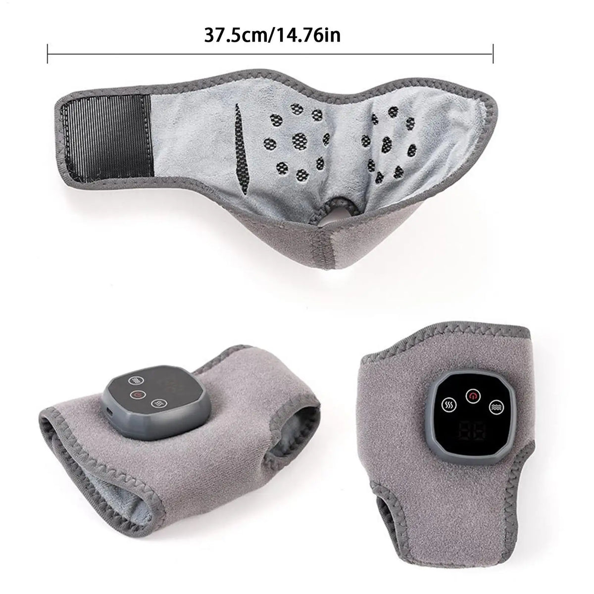 Foot & Ankle Heating Wrap Pad | 4 Heat Levels | Qme Heating Wrap Pad Qme