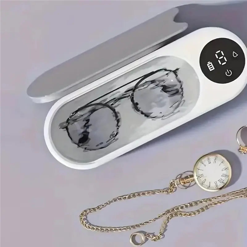 Ultrasonic Eyeglasses Cleaning Machine – Portable Auto Cleaner Ultrasonic Cleaner Qme