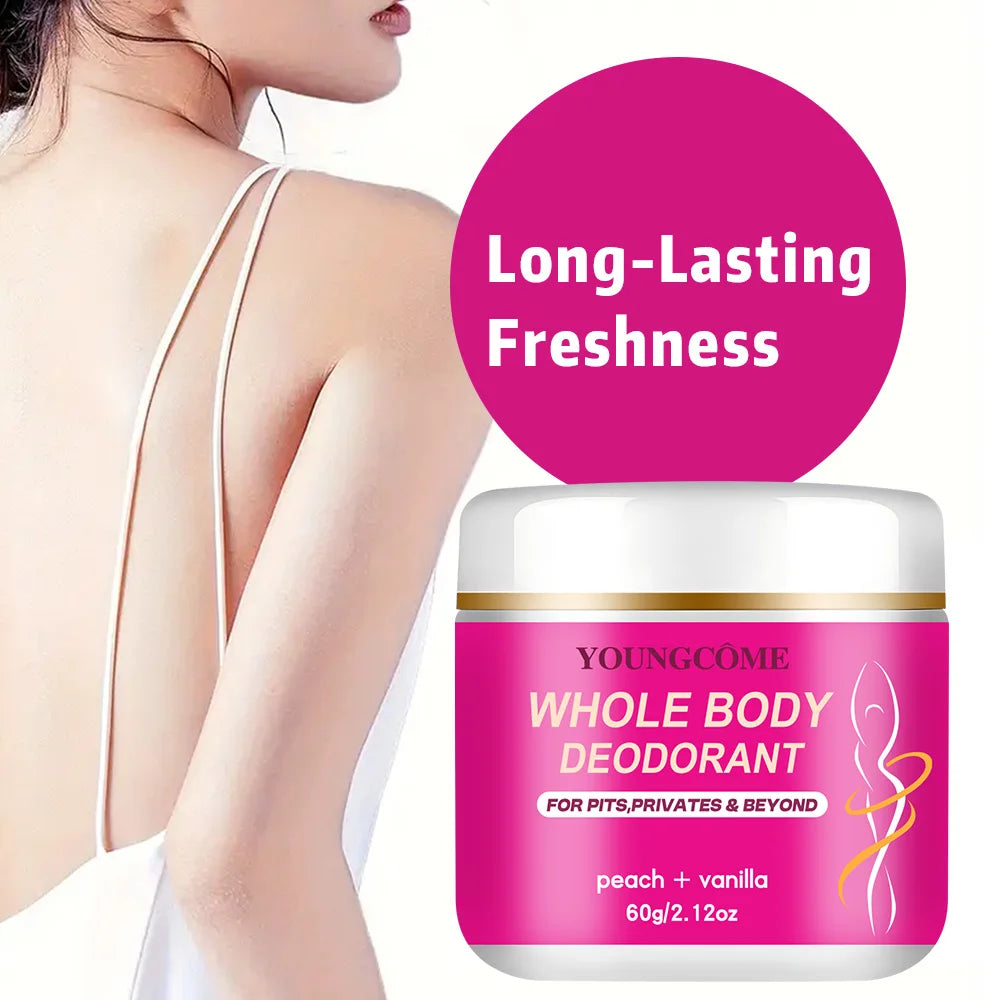 Underarm Deodorant Cream – Long-Lasting Antiperspirant 60g Deodorant Cream Qst