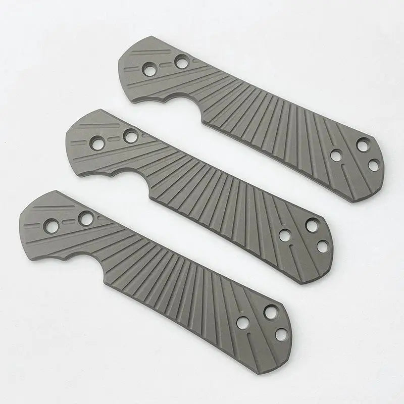 Titanium Handle Patch Scales for Chris Reeve Sebenza 21 Knife Knife Handle Scale Qst