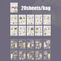 20-Sheet Career Sticker Book – Journaling, Scrapbooking & DIY Craft Sticker Book Qme 6