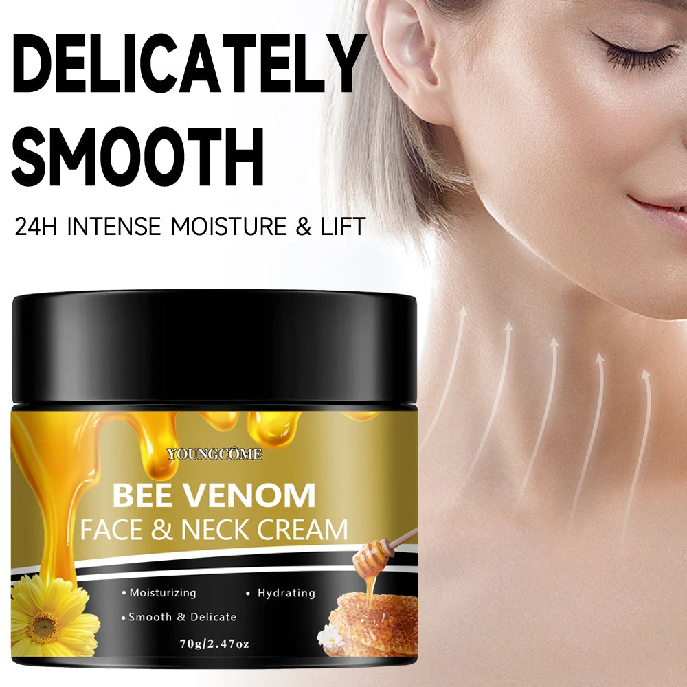 YOUNGCOME Bee Venom Face & Neck Moisturising Cream Face & Neck Cream Qst
