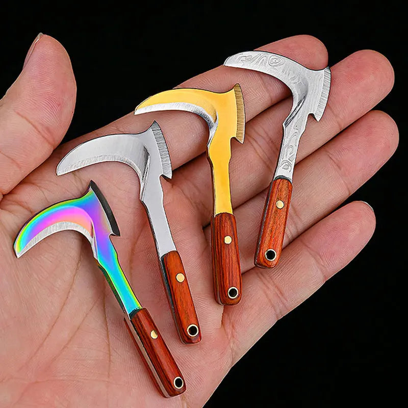 Mini Titanium Keychain Axe – EDC Camping Survival Tool | Swayboo Mini EDC Axe Qst