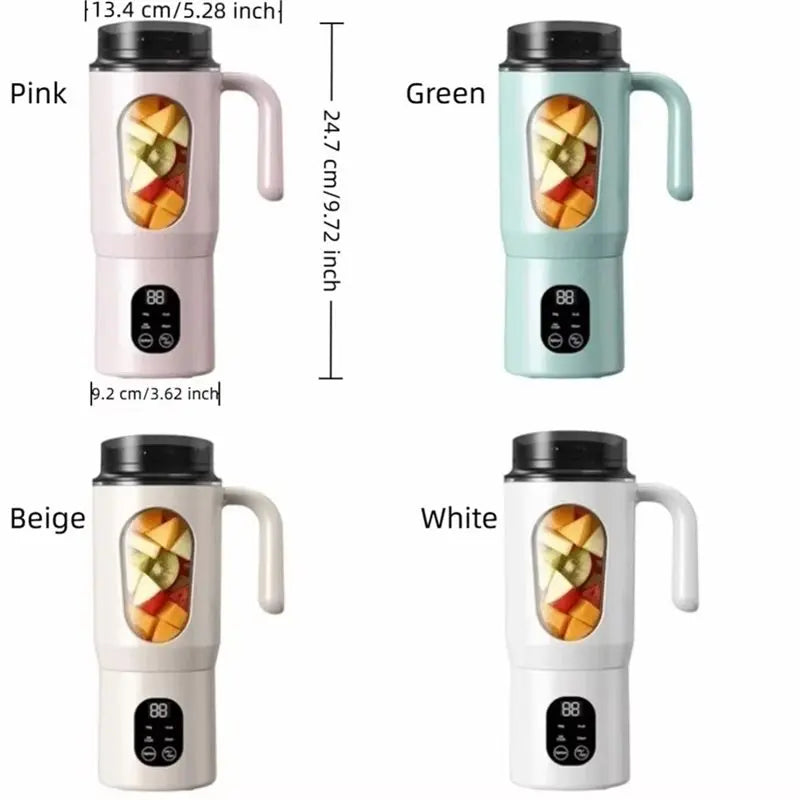 B15C Portable Blender Bottle 500ml Rechargeable Juicing Cup Portable Blender Bottle Qst