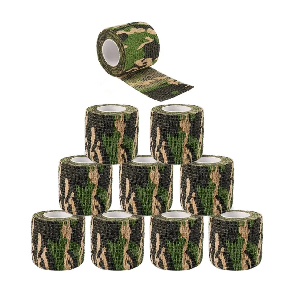 Camouflage Athletic Bandage Wrap | Waterproof, Self-Adhesive Athletic Bandage Wrap Qme