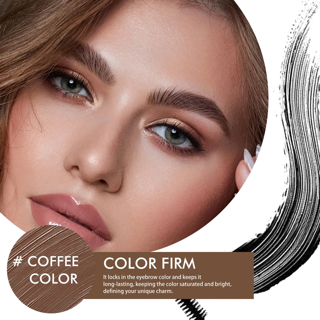 Eelhoe Fiber Eyebrow Gel – 3D Waterproof Brow Tint Cream Eyebrow Gel Qst