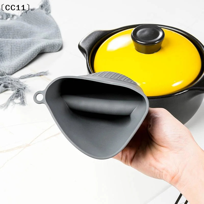 Silicone Heat-Resistant Hand Clip – Kitchen Oven Mitt Grip Silicone Oven Clip Qme