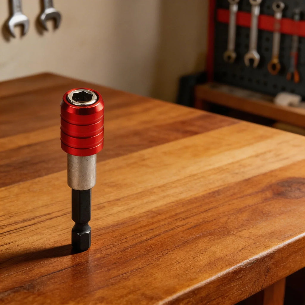 Magnetic 60mm Hex Bit Extension Rod – 1/4" Quick Change Holder Bit Extension Rod Qme
