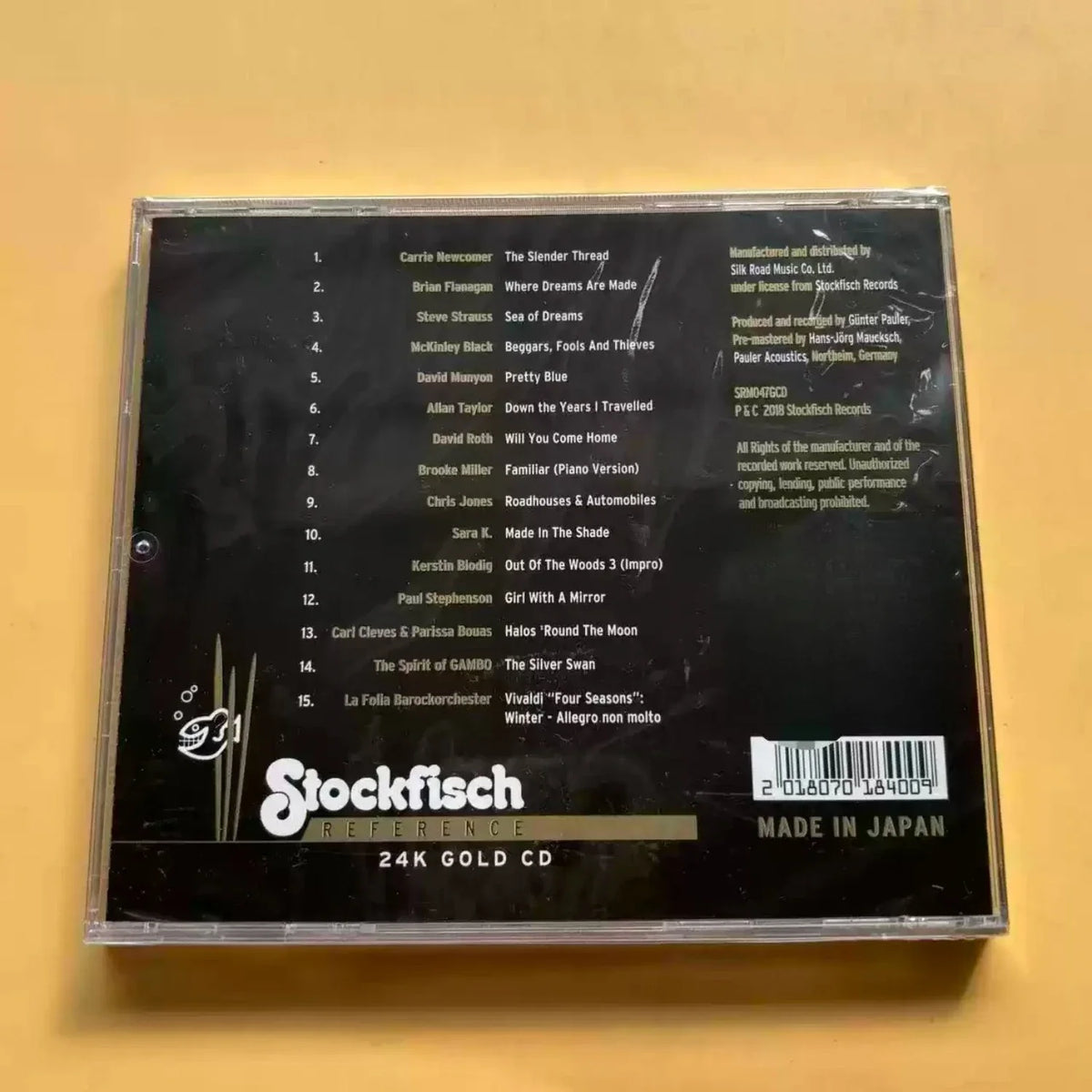 Gold CD Audiophile Demonstration Collection | Art Recording Series Audiophile Gold CD Qme