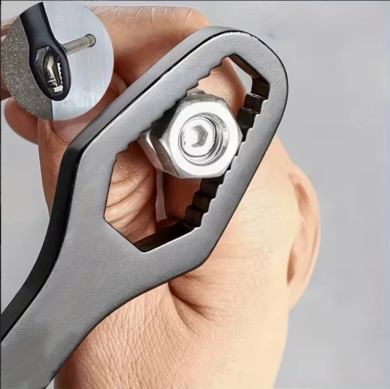 Double-Ended Ratchet Wrench 8–22mm | Adjustable Spanner Ratchet Wrench Qst