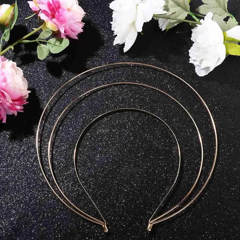 Multi-Layer Non-Slip Goddess Metal Headband | Thin Hair Hoop Metal Headband Qme