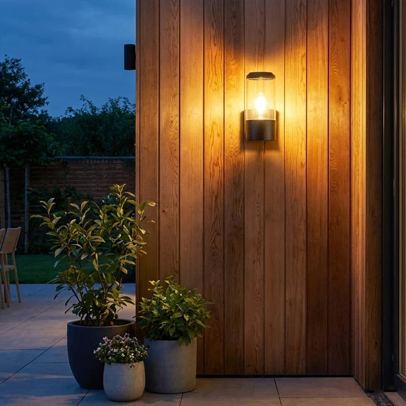 Birdcage Outdoor LED Wall Light | IP65 Waterproof Aluminum Outdoor Wall Light Qme