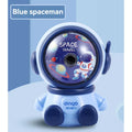 Astronaut Cartoon Hand Crank Pencil Sharpener for Students Manual Pencil Sharpener Qme blue