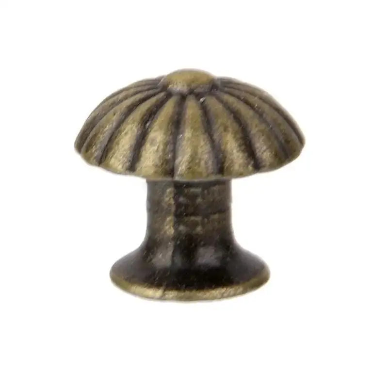Vintage Retro Cabinet Drawer Knobs Antique Brass 10-Pack Cabinet Drawer Knobs Qme