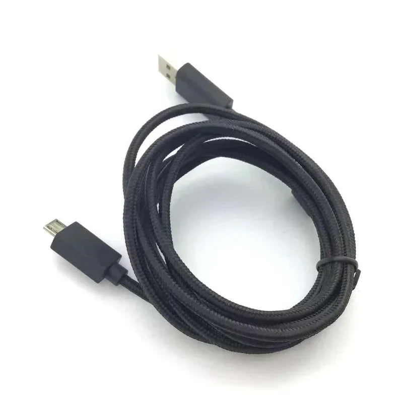 Gaming Headset USB Cable – Nylon Braided with Magnetic Ring Headset USB Cable Qme