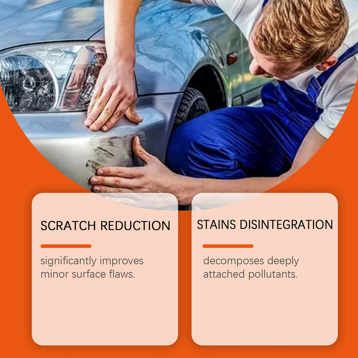 Rayhong Car Scratch Remover, Polishing & Brightening Agent Car Polish Agent Qst