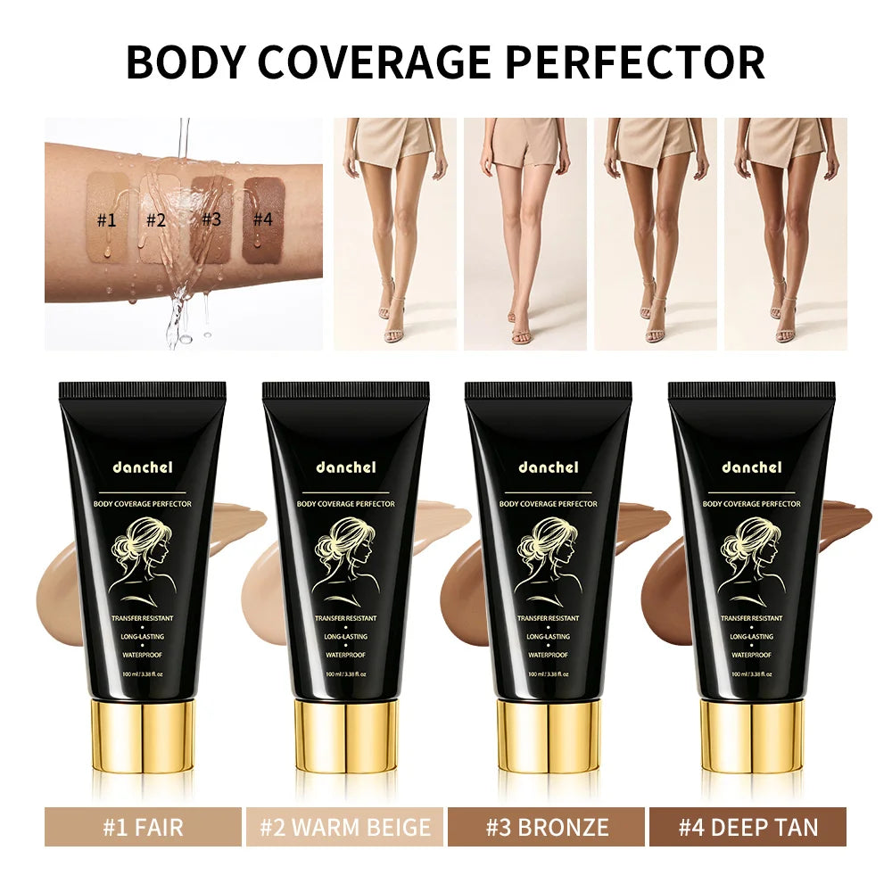 Waterproof Body Concealer – Cover Tattoos, Scars & Marks Body Concealer Qst