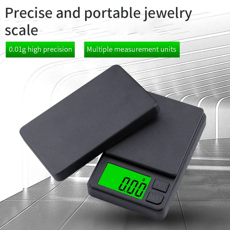 Mini Digital Pocket Scale – 0.01g Precision Jewelry & Kitchen Digital Pocket Scale Qme 1000g 0.01g