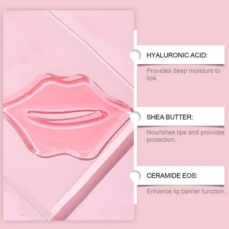 Moisturizing Plumping Lip Film – Hydrating Nourish & Repair Patch Lip Treatment Patch Qme