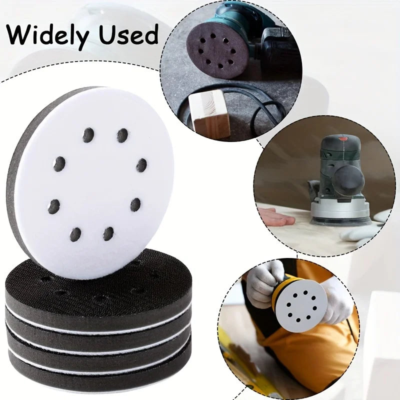 Hook & Loop Sponge Interface Pads for Track Sander | 1, 2 & 5-Pack Sander Interface Pads Qme