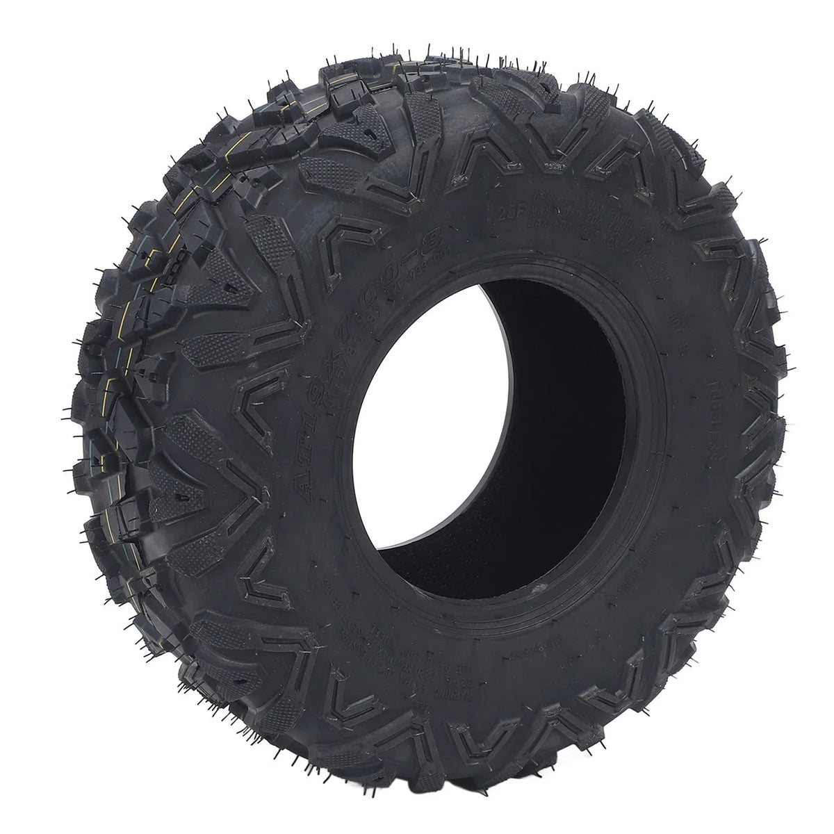 19x7-8 ATV Tire 6 Ply Rubber Replacement | 19x7x8 ATV Replacement Tire Qme