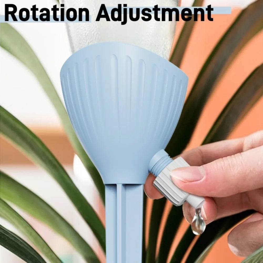 Automatic Drip Irrigation Spike – Adjustable Flow Plant Waterer Drip Irrigation Spike Qme