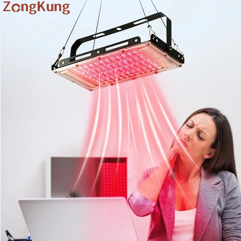 660nm 850nm Red Light Therapy Lamp – 96 LED Full Body Panel Red Light Therapy Panel Qst