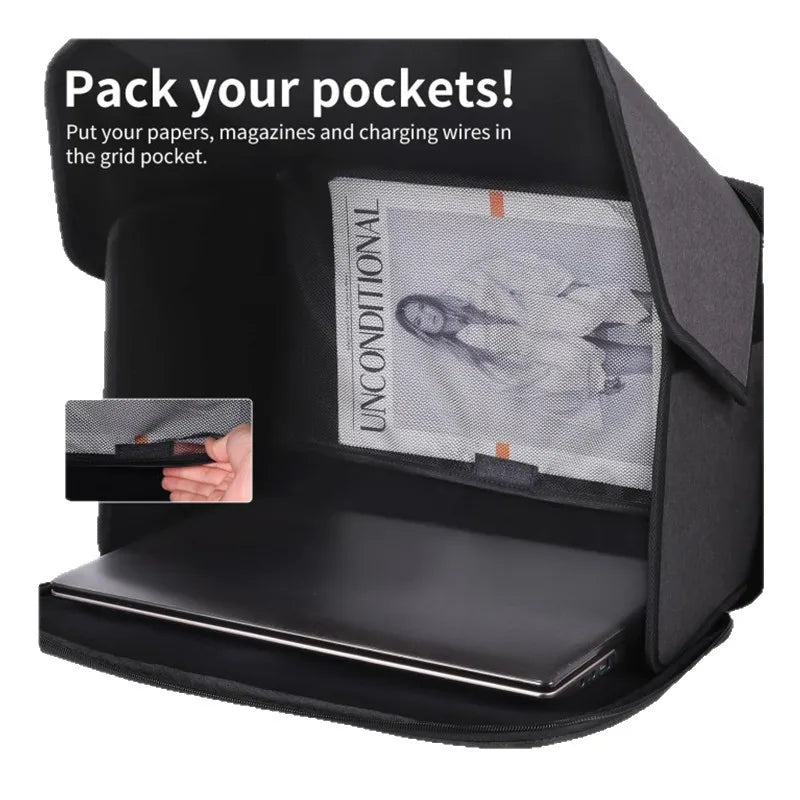 Portable Foldable Laptop Privacy & Sun Shade Cover | 14" & 16" Laptop Privacy Cover Qme