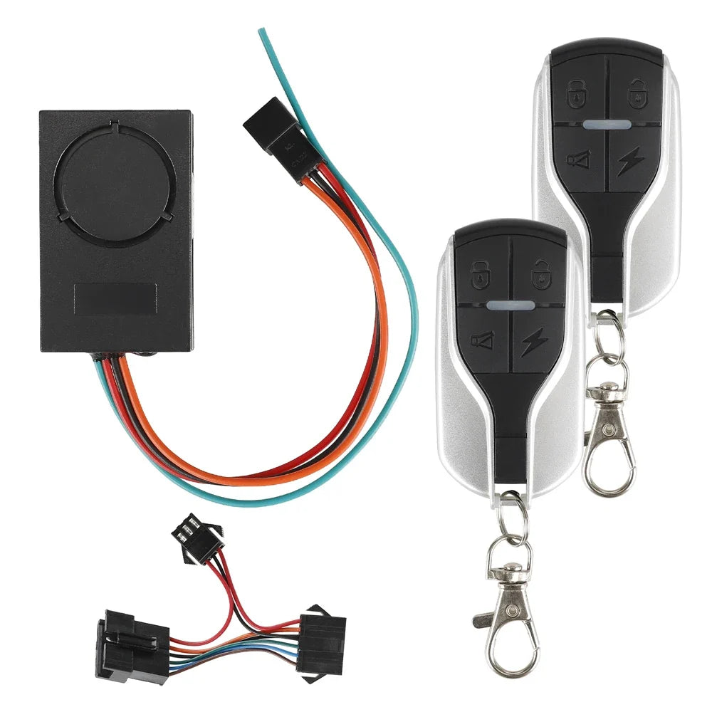 Electric Scooter Anti-Theft Vibration Alarm & One-Button Starter Scooter Alarm System Qme