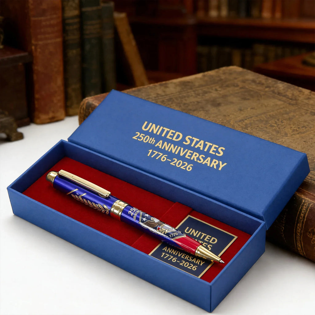 250th Anniversary Commemorative Ballpoint Pen 1776–2026 Commemorative Collector Pen Qme