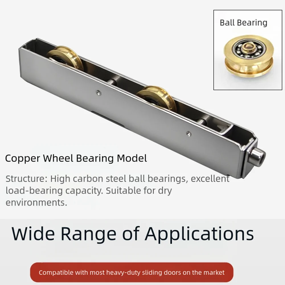 Stainless Steel Sliding Door Window Pulley Roller – Silent Door Window Roller Qme