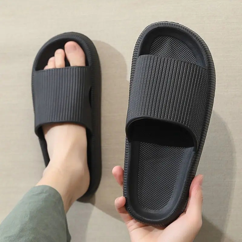 Cloud Cushion Slides – Unisex Bathroom Slippers, 19 Colors Cloud Cushion Slides Qme