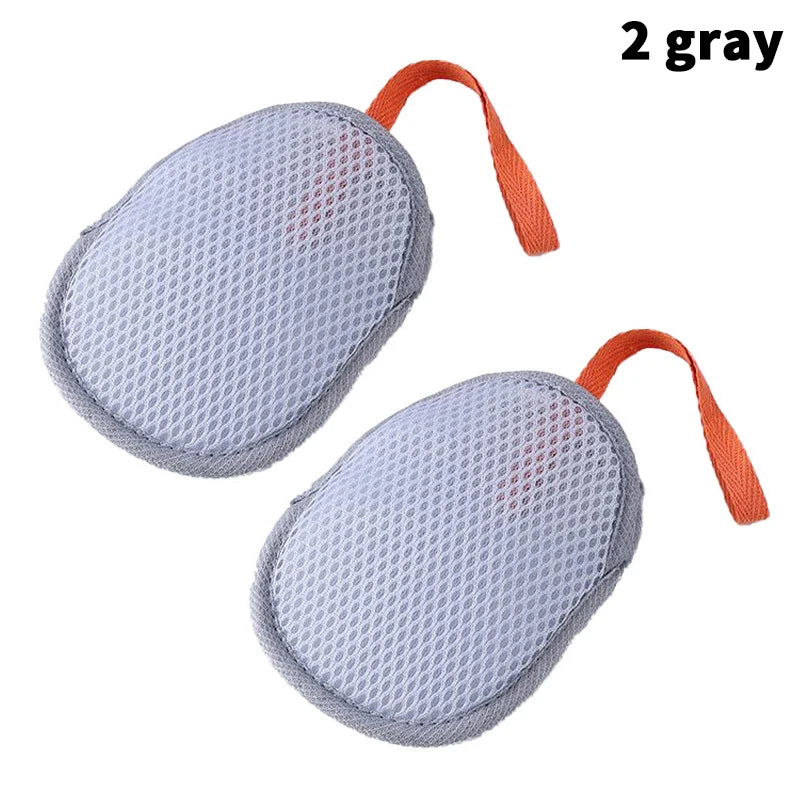 Mesh Soap Bag Body Exfoliating Scrubber Net – 2 Pack Bath Exfoliating Scrubber Qst B