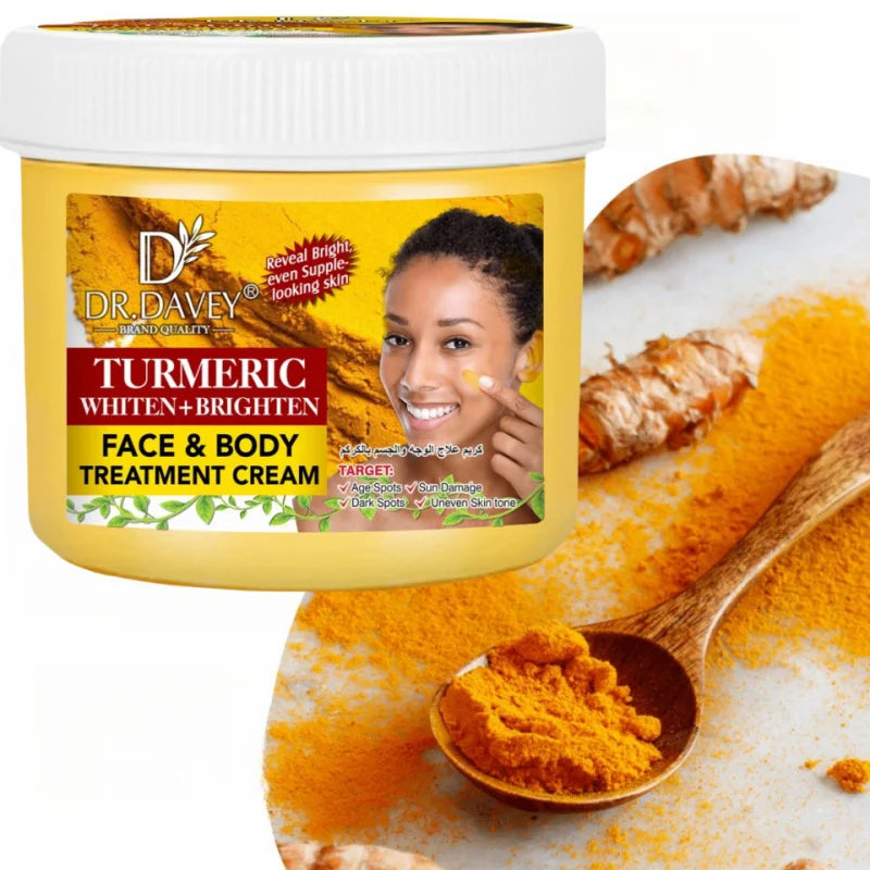 DR.DAVEY Turmeric Body Lotion 300ml – Deep Moisturizing Body Lotion Qst