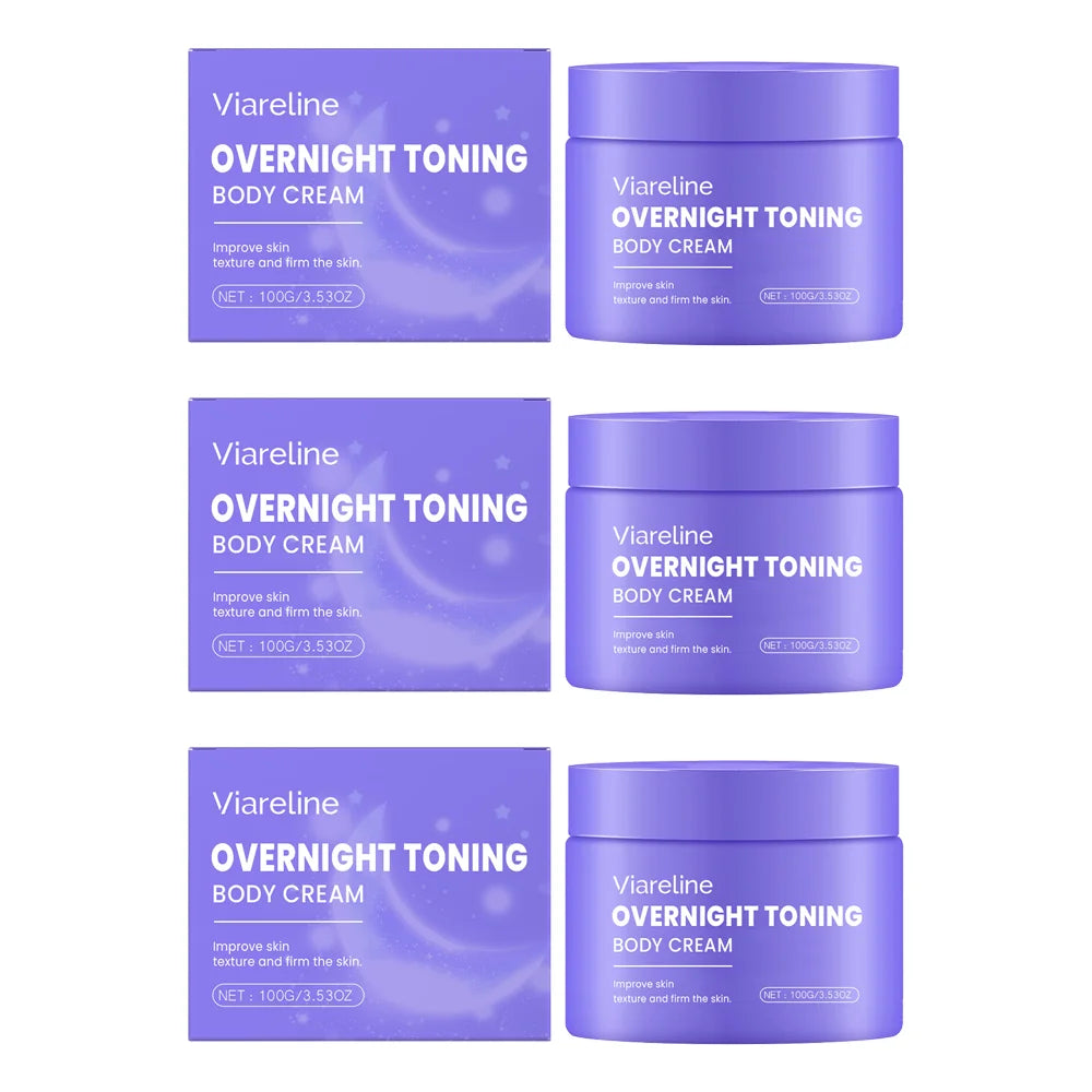 Viareline Body Firming Cream – Moisture, Elasticity & Tone Body Firming Cream Qst 3pcs